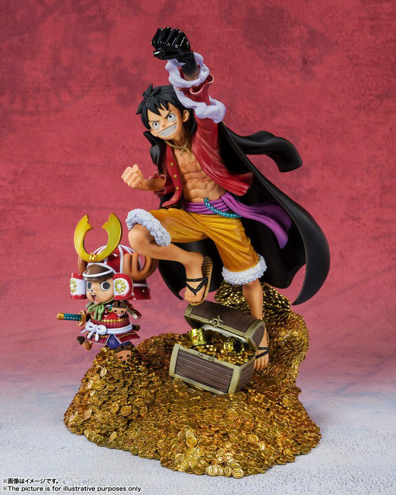 Monkey D. Ruffy und Tony Tony Chopper - WT100 Special Illustration - Figuarts Zero: Daikaizoku Hyakkei - Bandai Spirits