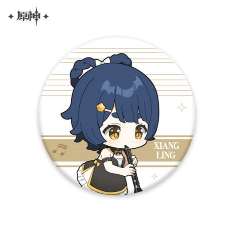 Xiangling Chibi Ver. - Melodies of an Endless Journey - Button - Genshin Impact - miHoYo