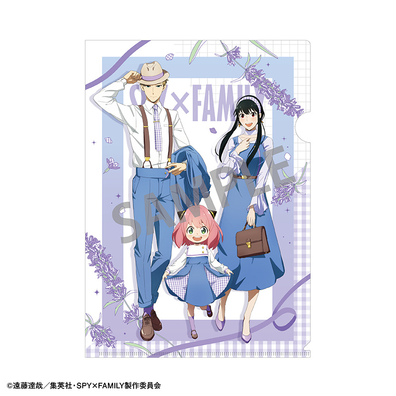 Loid, Yor und Anya - Spy x Family - Clear File / Aktenhülle (Group Link Coordinate) - Kamio Japan