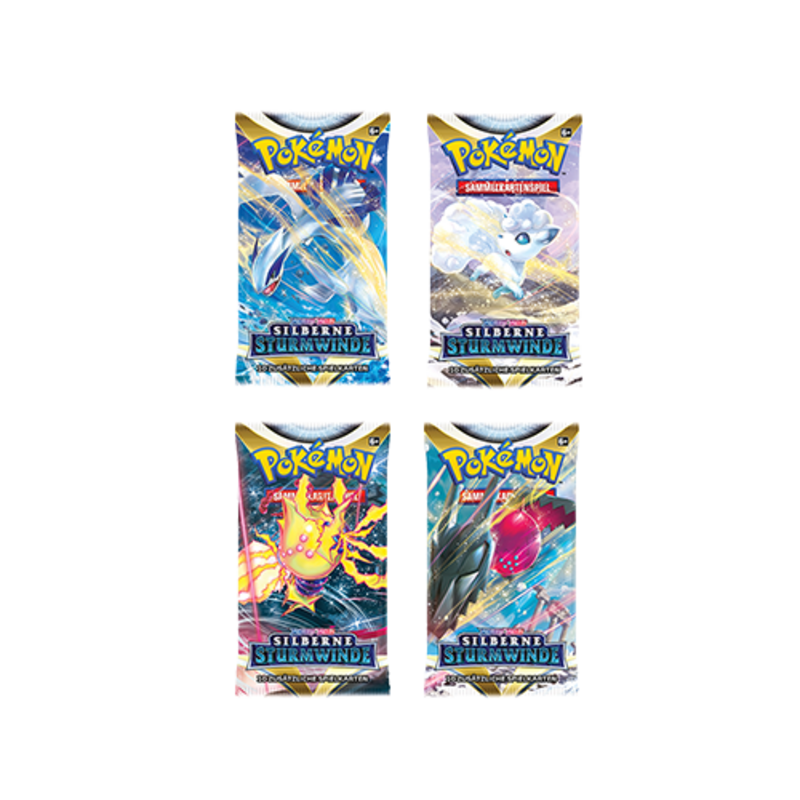 Pokemon TCG - Silberne Sturmwinde - Schwert & Schild - Booster - DE