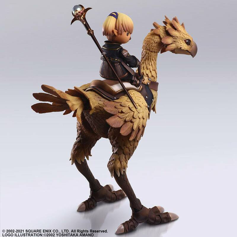 Shantotto und Chocobo - Final Fantasy XI Bring Arts - Square Enix