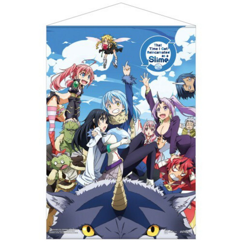 That Time I got Reincarnated as a Slime - Key Art Season 1 - Wallscroll - Pop Buddies (50 x 70 cm)