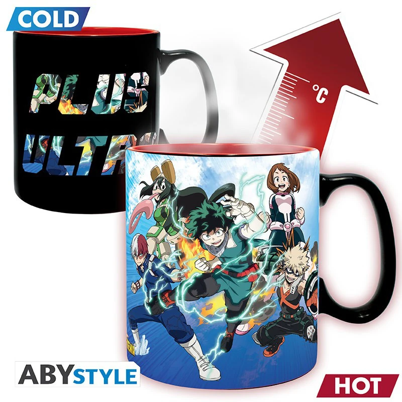 My Hero Academia - Hot & Cold Tasse - "Heroes" - Abystyle