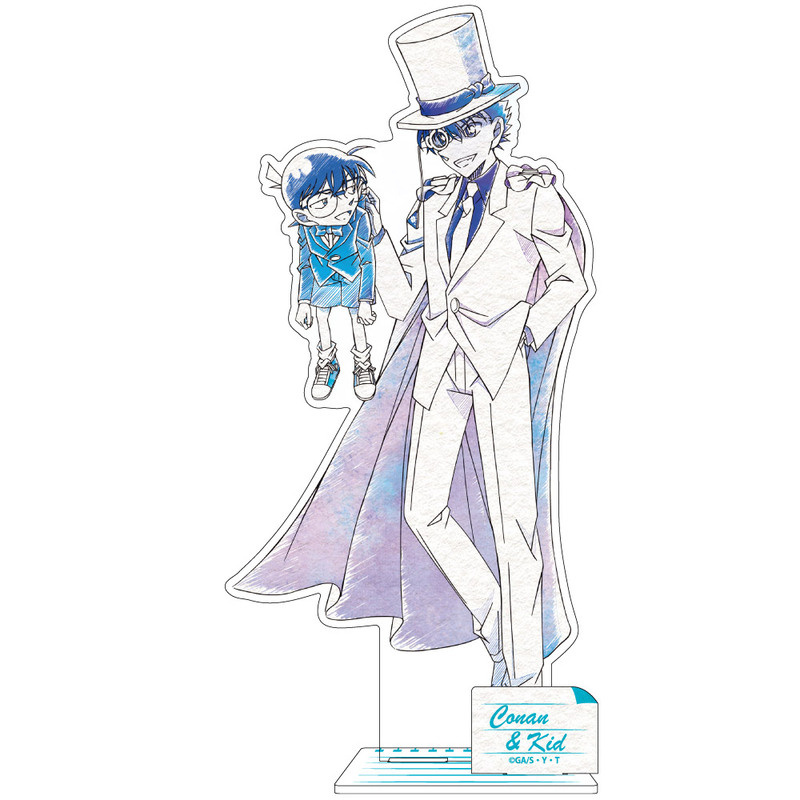 Conan Edogawa & Kaito Kid (Pencil Art) - Detektiv Conan - Acrylaufsteller - Zero-G Act