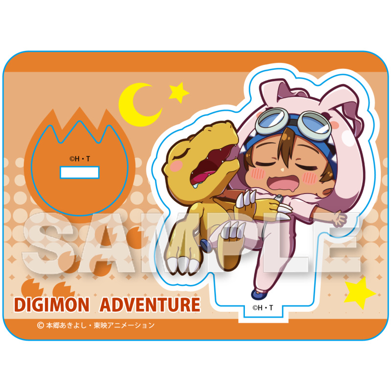 Tai / Taichi & Agumon - Digimon Adventure - Mini Character Acrylaufsteller (GyaoColle) - Y Line