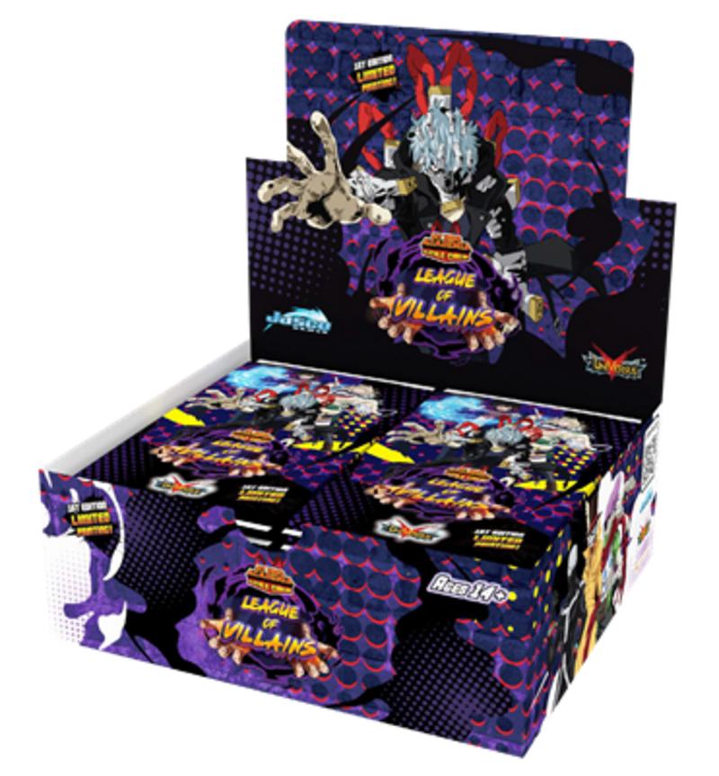 Booster - Series 04: League of Villains (je 10 Karten) - My Hero Academia Collectible Card Game