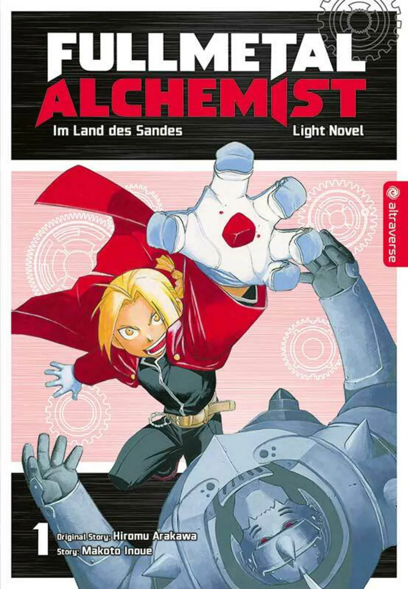 Fullmetal Alchemist Light Novel - Altraverse - Band 01