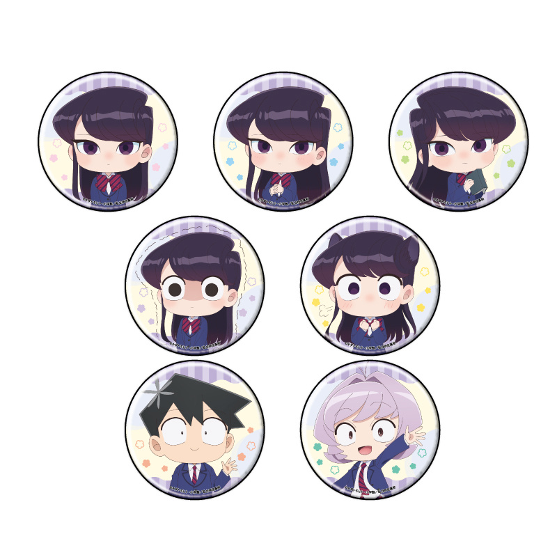 Lucky Box - Komi Can't Communicate - Button - A3