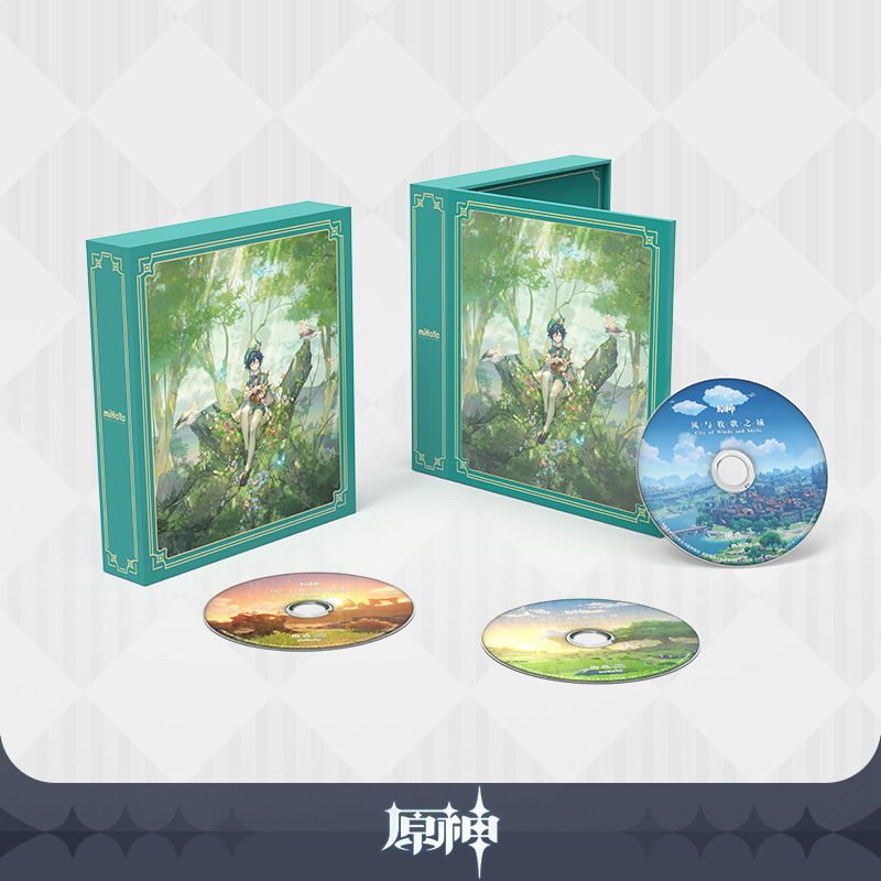 Genshin Impact - OST CD Album – City of Winds & Idylls - miHoYo