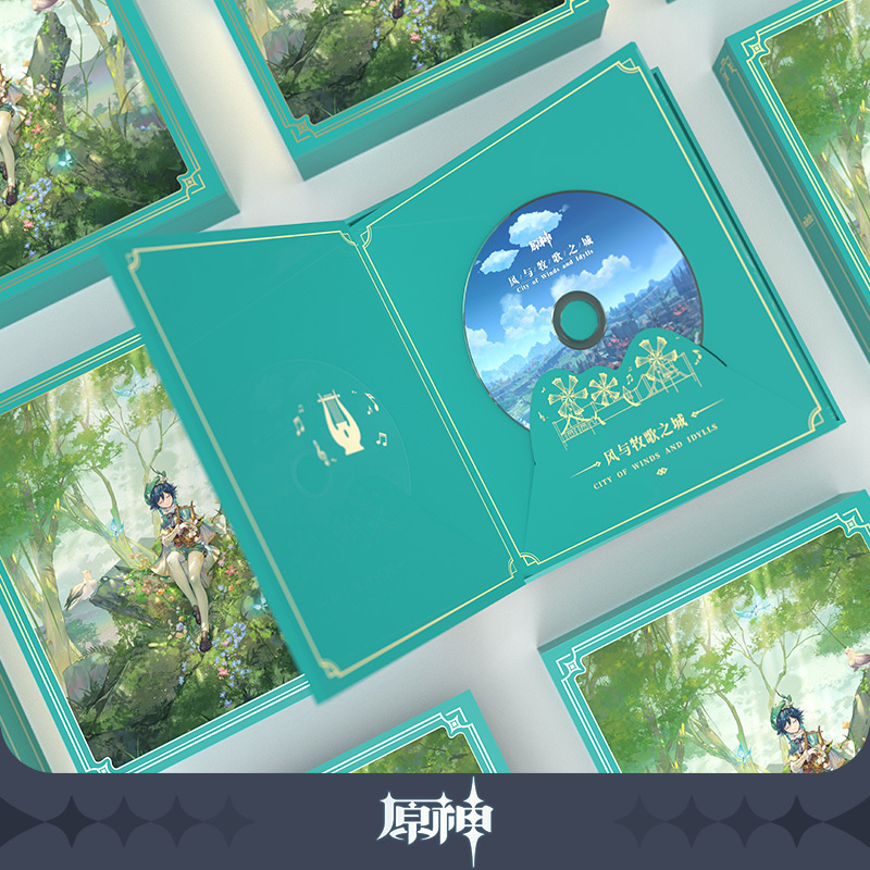 Genshin Impact - OST CD Album – City of Winds & Idylls - miHoYo