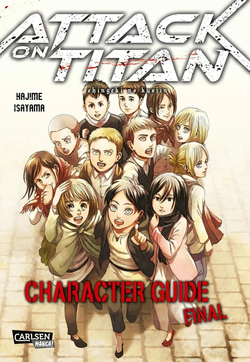 Attack on Titan: Character Guide Final - Carlsen - Einzelband