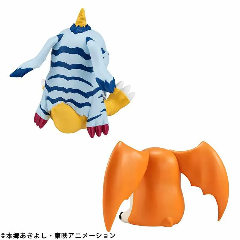 Gabumon und Patamon - Digimon Adventure Look Up Set - Megahouse