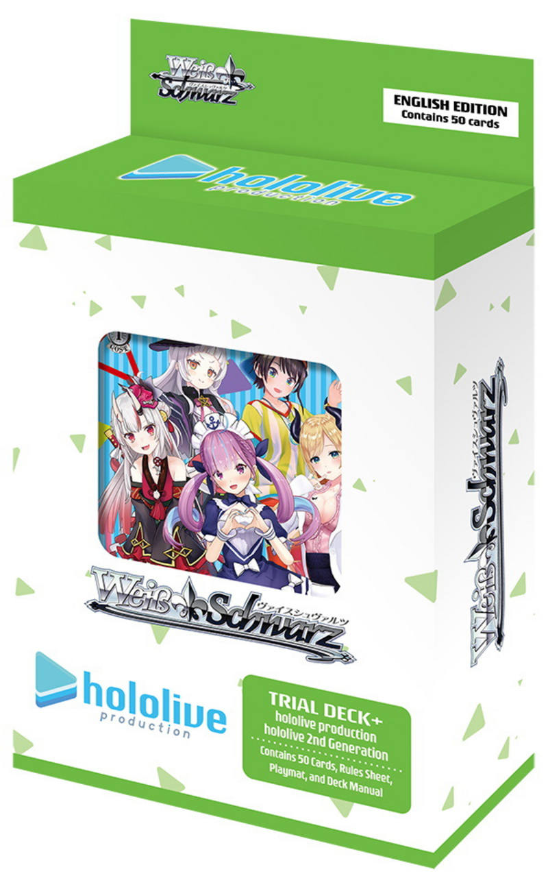 Weiß Schwarz - Hololive - Generation 2 Trial Deck + - Englische Version