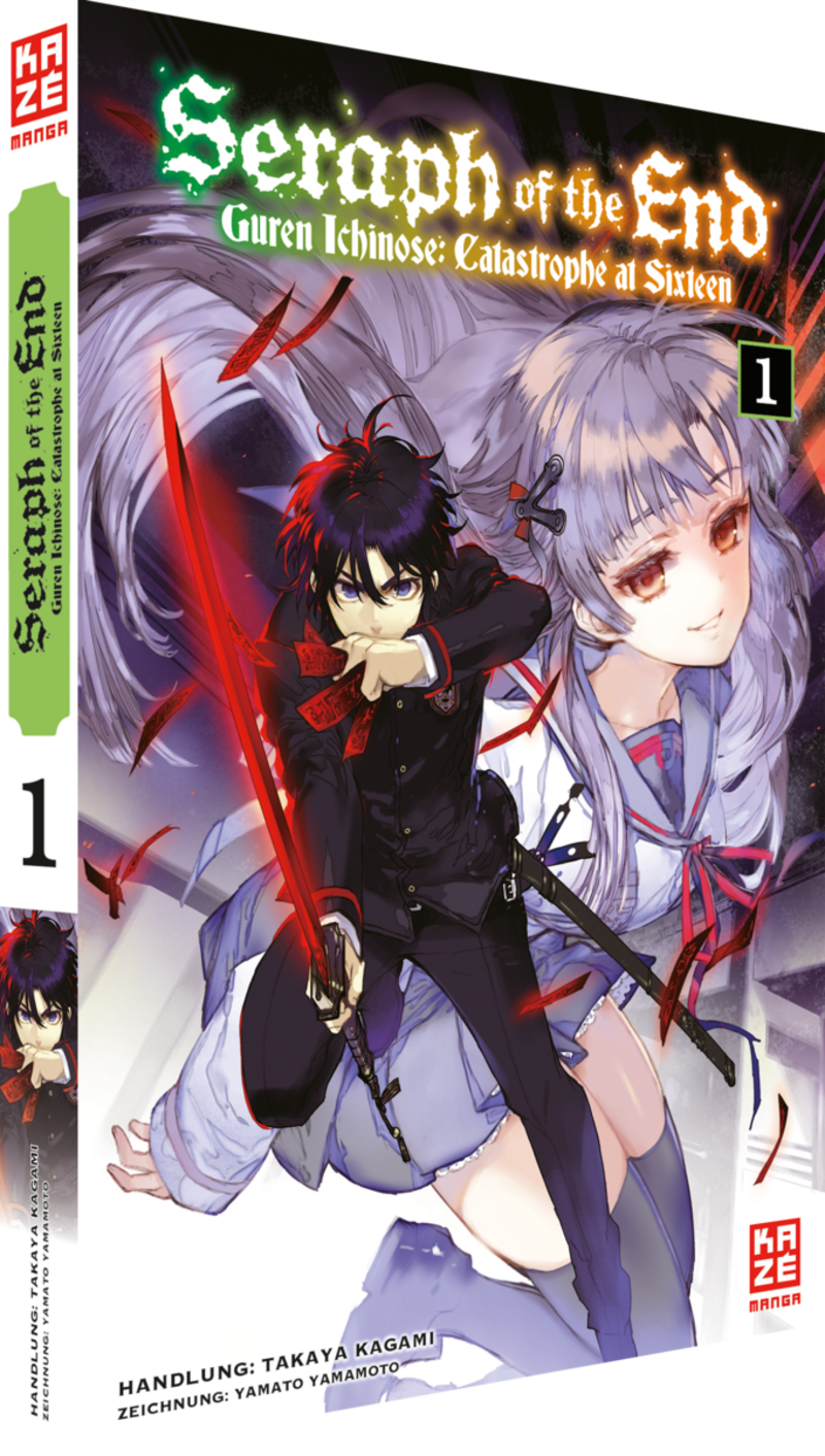 Seraph of the End – Guren Ichinose- Catastrophe at Sixteen - Kaze - Band 01