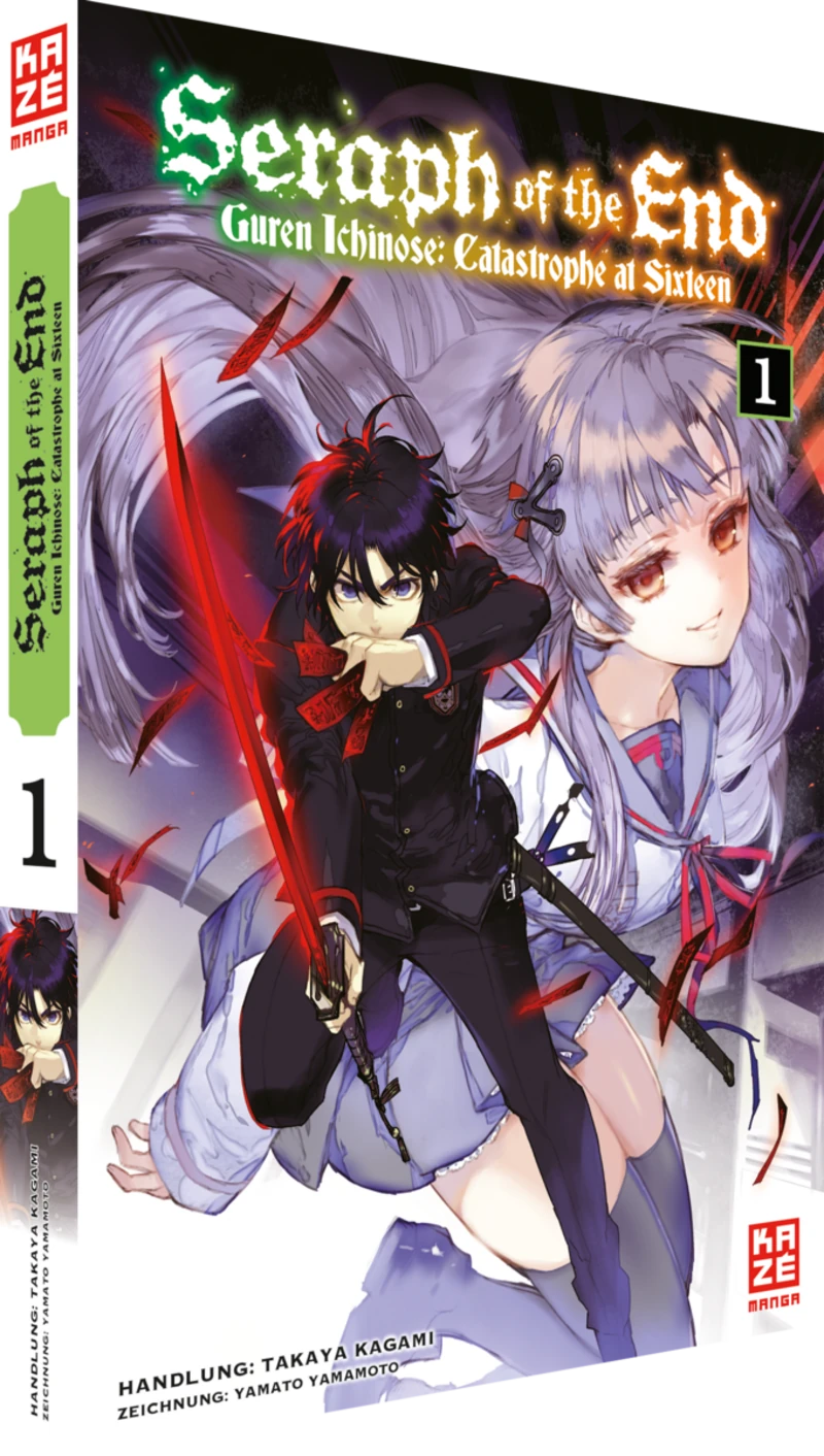 Seraph of the End – Guren Ichinose- Catastrophe at Sixteen - Kaze - Band 01