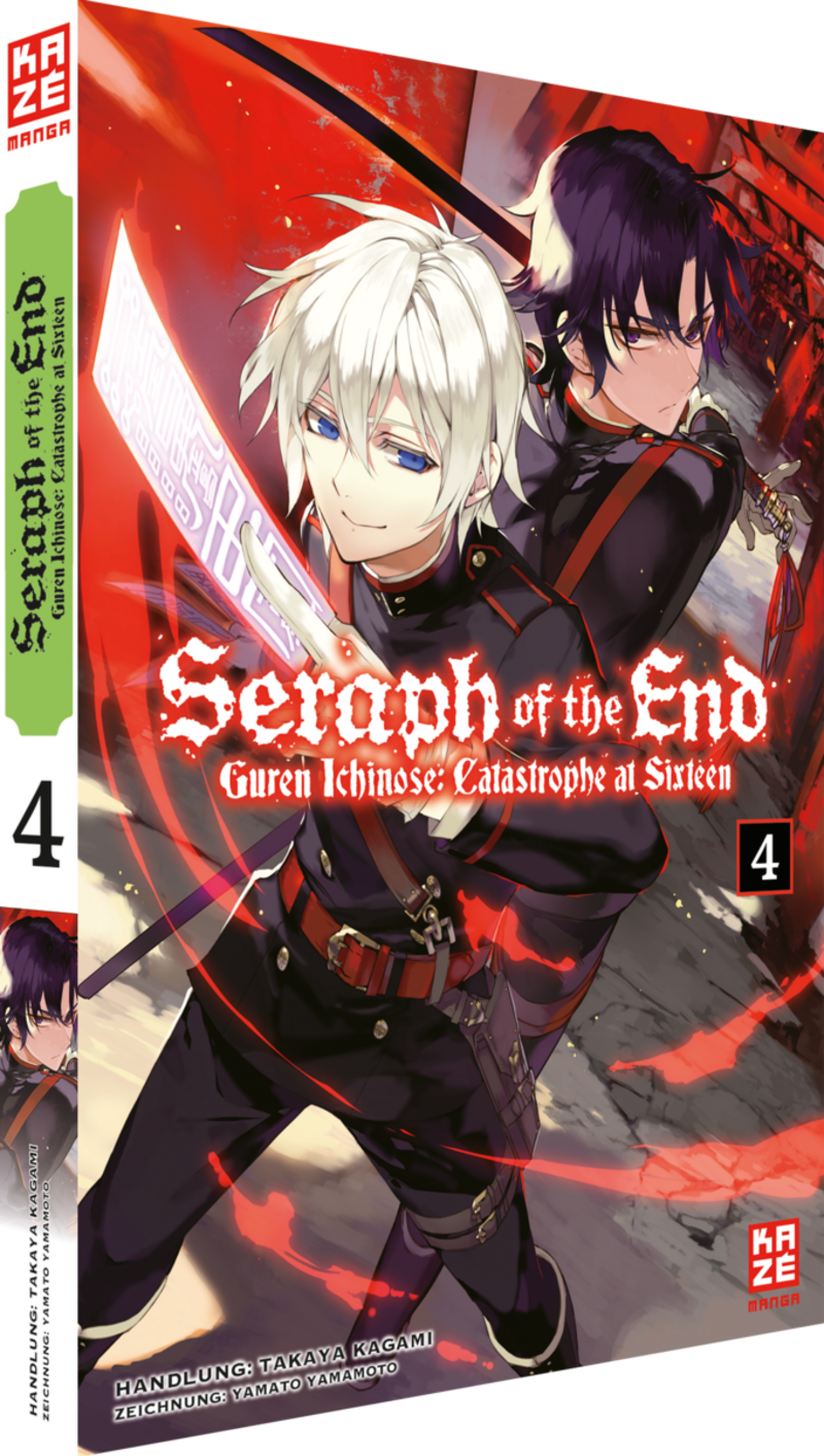 Seraph of the End – Guren Ichinose- Catastrophe at Sixteen - Kaze - Band 04