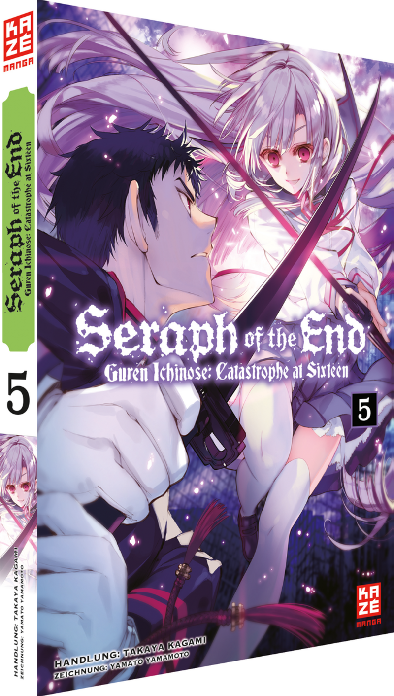 Seraph of the End – Guren Ichinose- Catastrophe at Sixteen - Kaze - Band 05