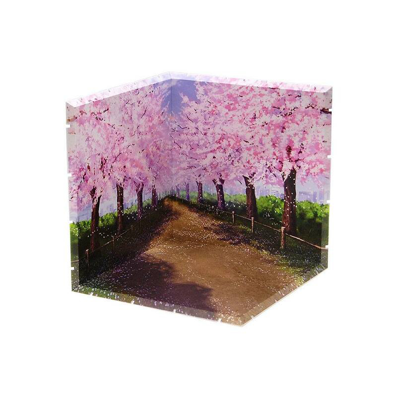 Kirschblüte (Straße) - Dioramansion 200 - Hintergrund für Nendoroids und Figmas