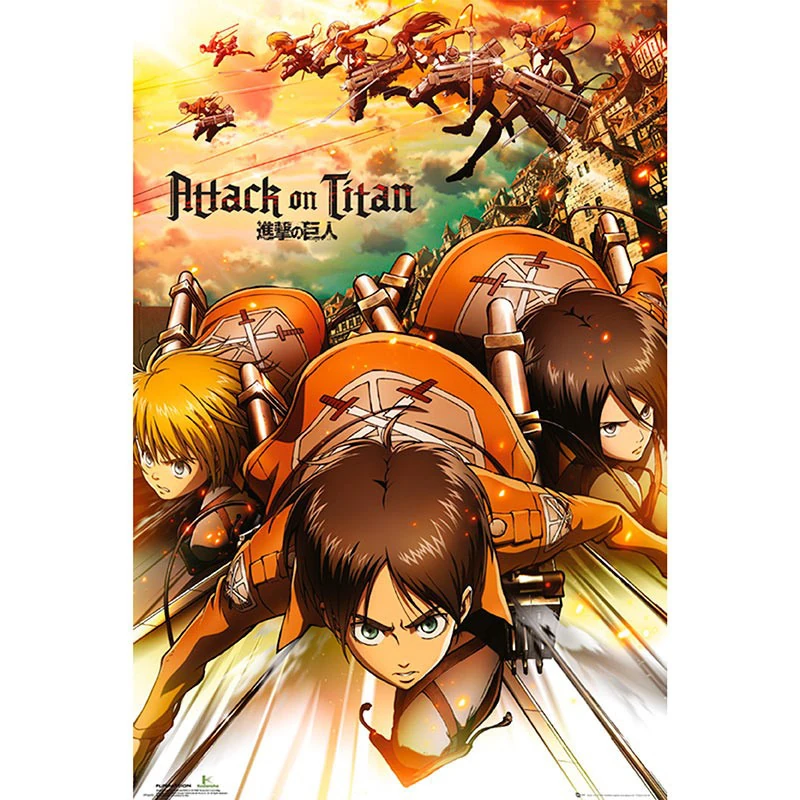 Attack on Titan - "Attack" - Poster von ABYStyle