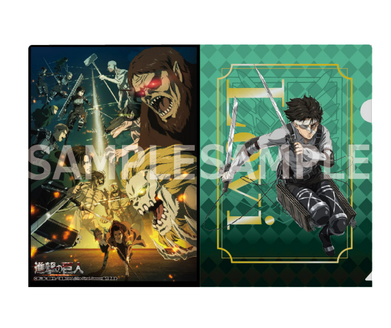 Levi - Attack on Titan - Clear File / Aktenhülle - Bell Fine