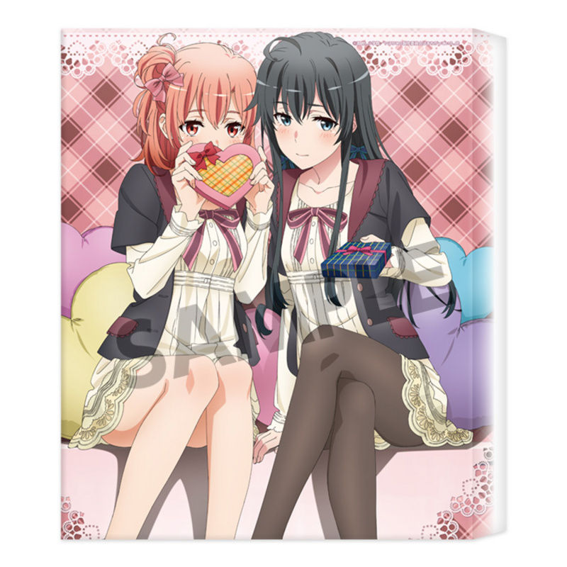  Yukino Yukinoshita & Yui Yuigahama (Valentine Version) - My Teen Romantic Comedy SNAFU - Canvas / Leinwand - Hobby Stock