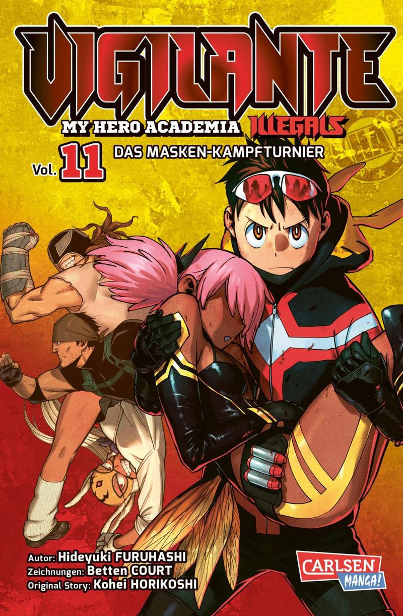 Vigilant My Hero Academia Illegals - Carlsen - Band 11