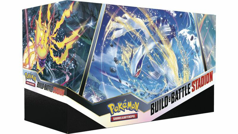 Pokemon - Silberne Sturmwinde - Build & Battle Stadium Box - Deutsch