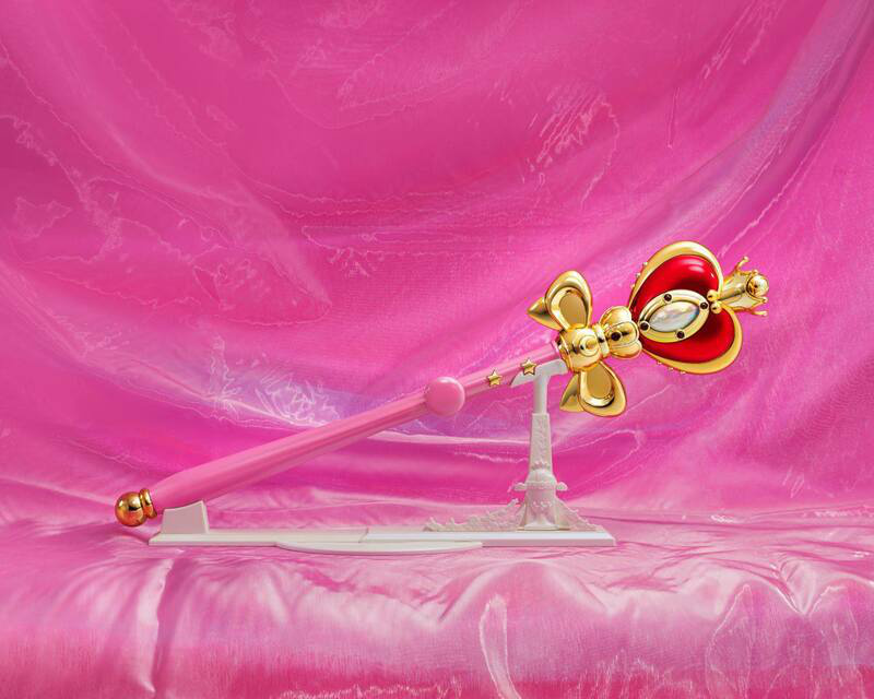 Kosmisches Zepter der Mondherzen (Spiral Heart Moon Rod) - Brilliant Color - 1/1 Proplica - Bandai