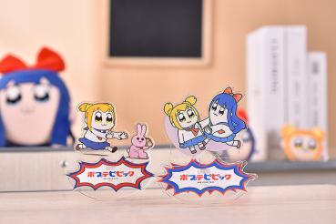 Popuko & Rabbit - Pop Team Epic Rocking Acrylaufsteller - Good Smile Moment