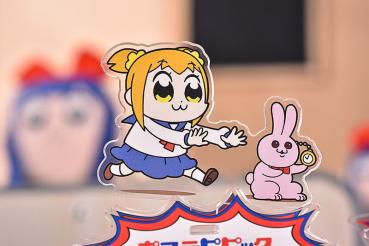 Popuko & Rabbit - Pop Team Epic Rocking Acrylaufsteller - Good Smile Moment