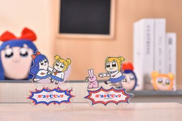 Popuko & Rabbit - Pop Team Epic Rocking Acrylaufsteller - Good Smile Moment