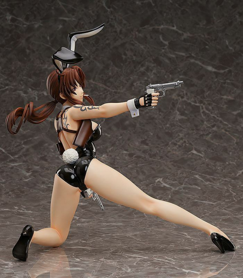 Revy - Black Lagoon - 1/4 B-Style Bunny - Bare Leg - FREEing