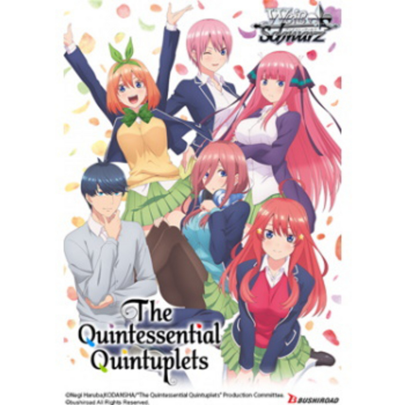 Weiss Schwarz - The Quintessential Quintuplets - Booster Display (20 Booster mit je 8 Karten) - Englische Version