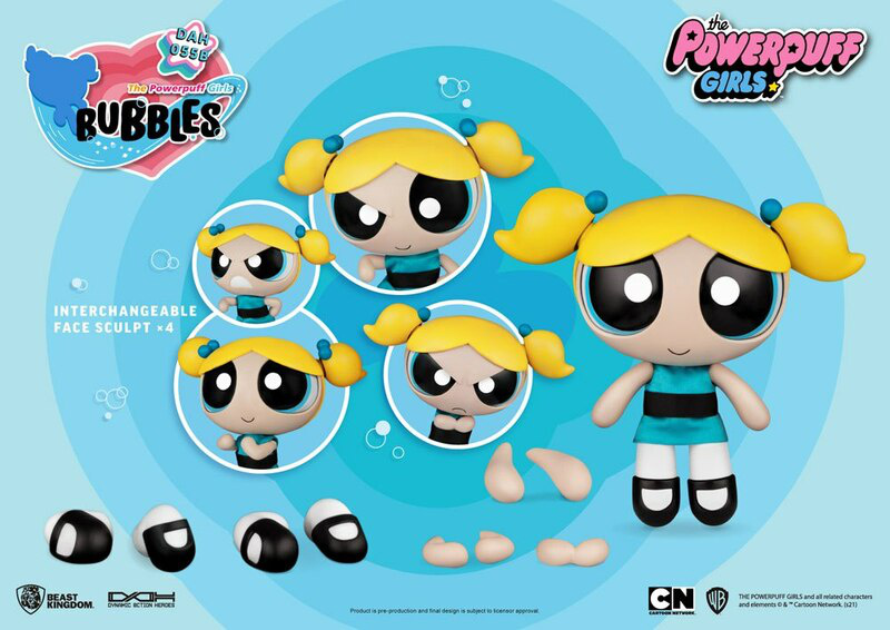 Bubbles - Powerpuff Girls Dynamic 8ction Heroes - Beast Kingdom Toys