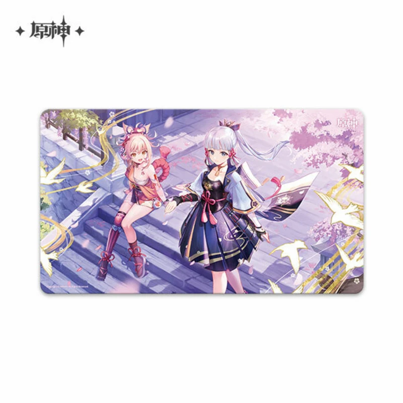 Yomiya Naganohara & Ayaka Kamisato - Mousepad /Spielmatte - Genshin Impact - miHoYo