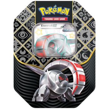 Pokemon TCG - Tin Box: Paldeas Schicksale - Eisenrad EX (Sammelkartenspiel, deutsch)