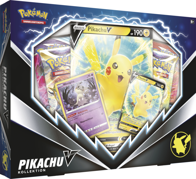 Pokemon TCG - Schwert und Schild - Pikachu V Kollektion (Sammelkartenspiel, deutsch)