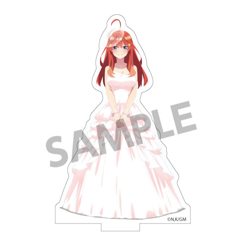 Miku, Ichika, Yotsuba, Nino und Itsuki Nakano (Wedding Dress Ver.) Komplettset - The Quintessential Quintuplets - Acryl-Aufsteller - Hobby Stock