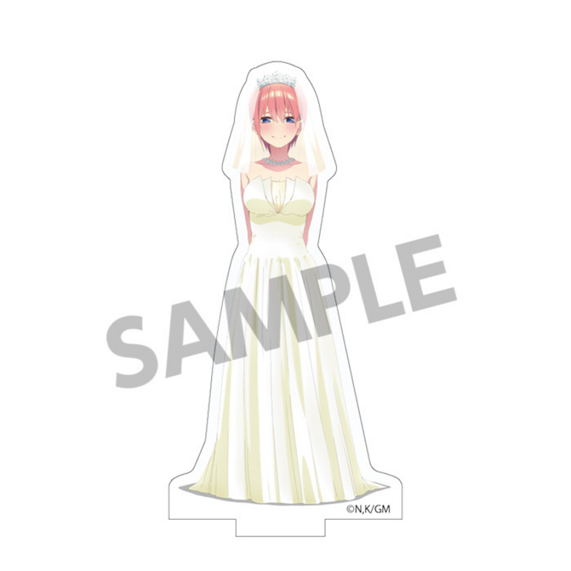 Miku, Ichika, Yotsuba, Nino und Itsuki Nakano (Wedding Dress Ver.) Komplettset - The Quintessential Quintuplets - Acryl-Aufsteller - Hobby Stock