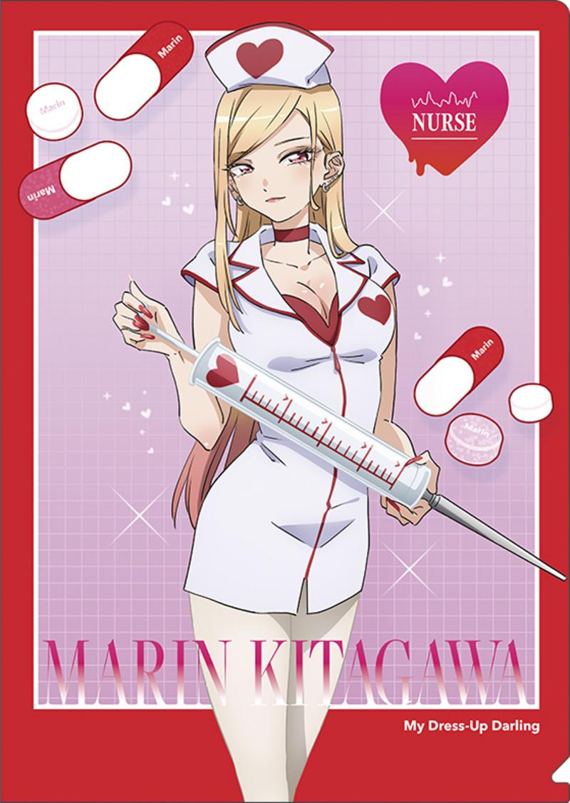 Marin Kitagawa (Nurse) - My Dress-Up Darling / More Than a Doll - Clear File / Aktenhülle - Movic