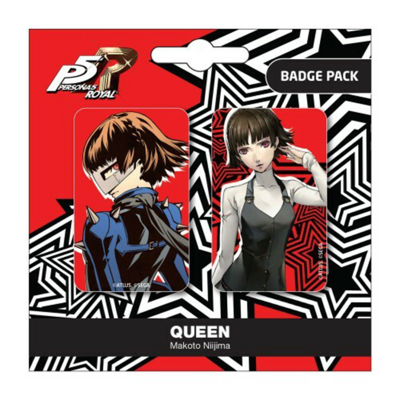 Queen / Makoto Nijima - Persona 5 Royale - Badge Pack - Pop Buddies