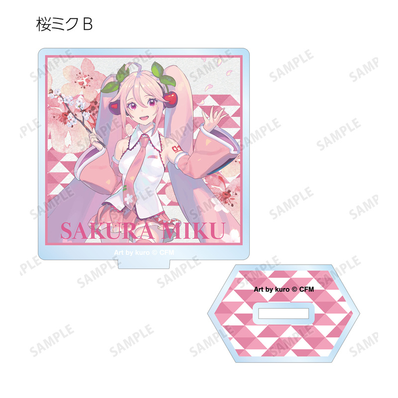 Lucky Box - Hatsune Miku / Sakura Miku Original Illustration Art by Kuro - Acrylaufsteller - Armabianca