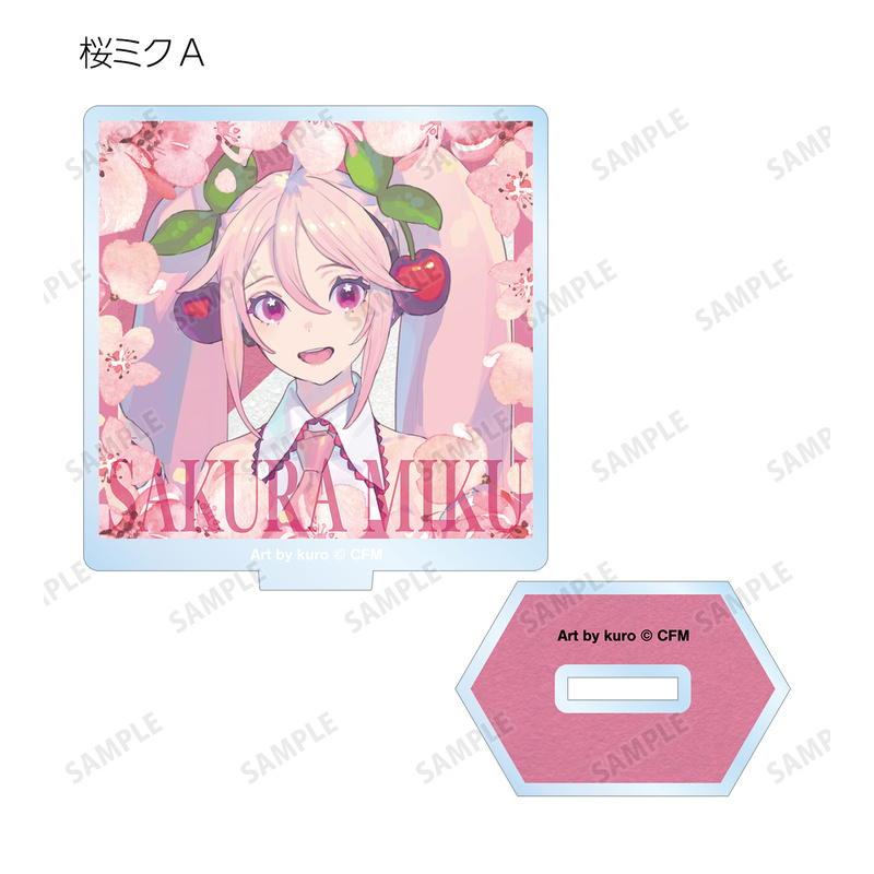 Lucky Box - Hatsune Miku / Sakura Miku Original Illustration Art by Kuro - Acrylaufsteller - Armabianca