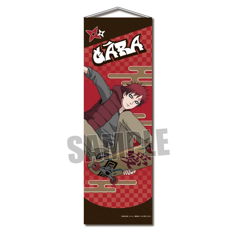 Gaara (Skater Version) - Naruto Shippuden - Wallscroll - Bell House