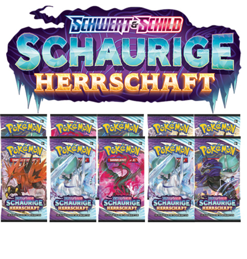 Pokemon TCG - Schaurige Herrschaft - Schwert und Schild Booster - deutsch