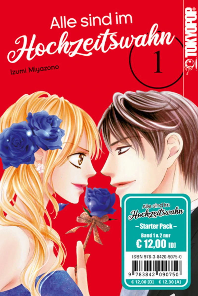 Alle sind im Hochzeitswahn - Tokyopop - Starter Pack Band 01 & 02