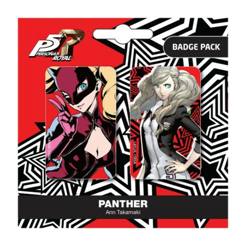 Panther / Ann Tamaki - Persona 5 Royale - Badge Pack - Pop Buddies