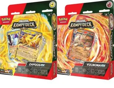 Pokémon TCG - Zapdos ex/ Vulnona ex - Battle Deck Deluxe (zufällige Auswahl) 