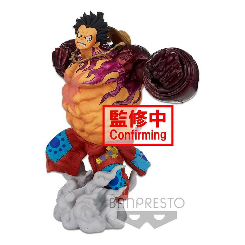 Monkey D. Ruffy Gear4 (The Brush) -  One Piece - BWFC 3 Super Master Stars Piece - Banpresto