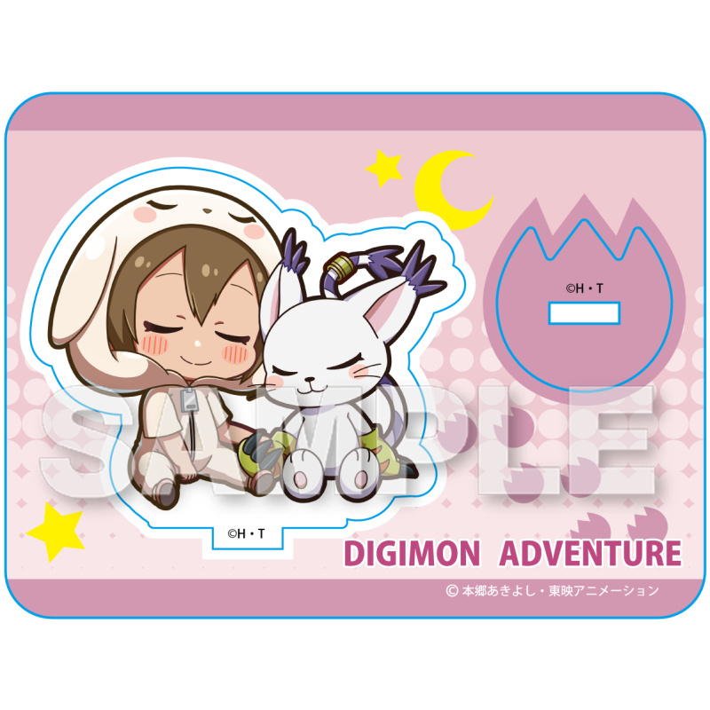 Kari / Hikari & Gatomon - Digimon Adventure - Mini Character Acrylaufsteller (GyaoColle) - Y Line